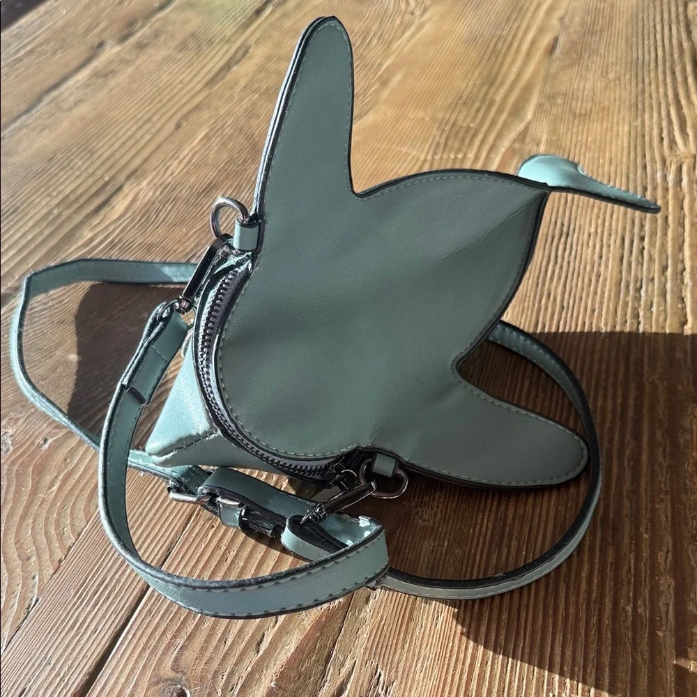 Shark-Shaped gray Crossbody Bag purse
